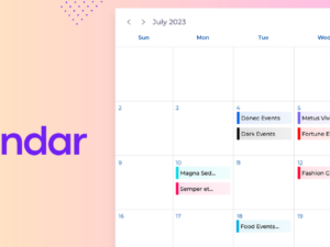 Monthly Events Calendarの日本語翻訳ファイル
